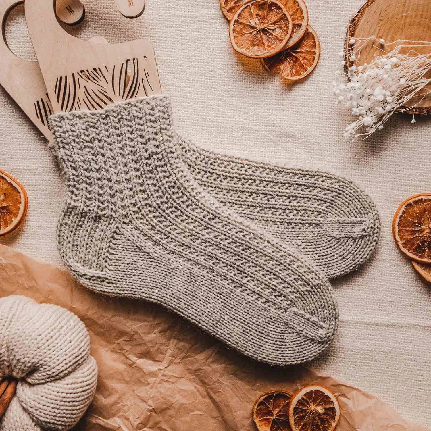 38 Boot Socks Knitting Patterns Image