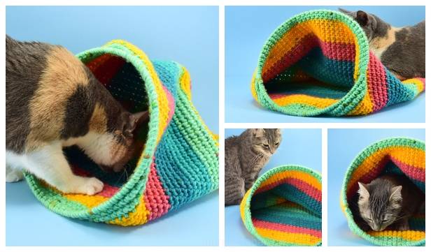 35 Crochet Cat House Patterns Image