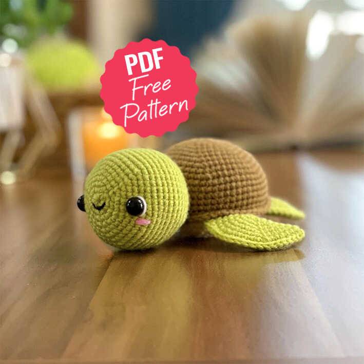34 Tiny Turtle Crochet Patterns Image