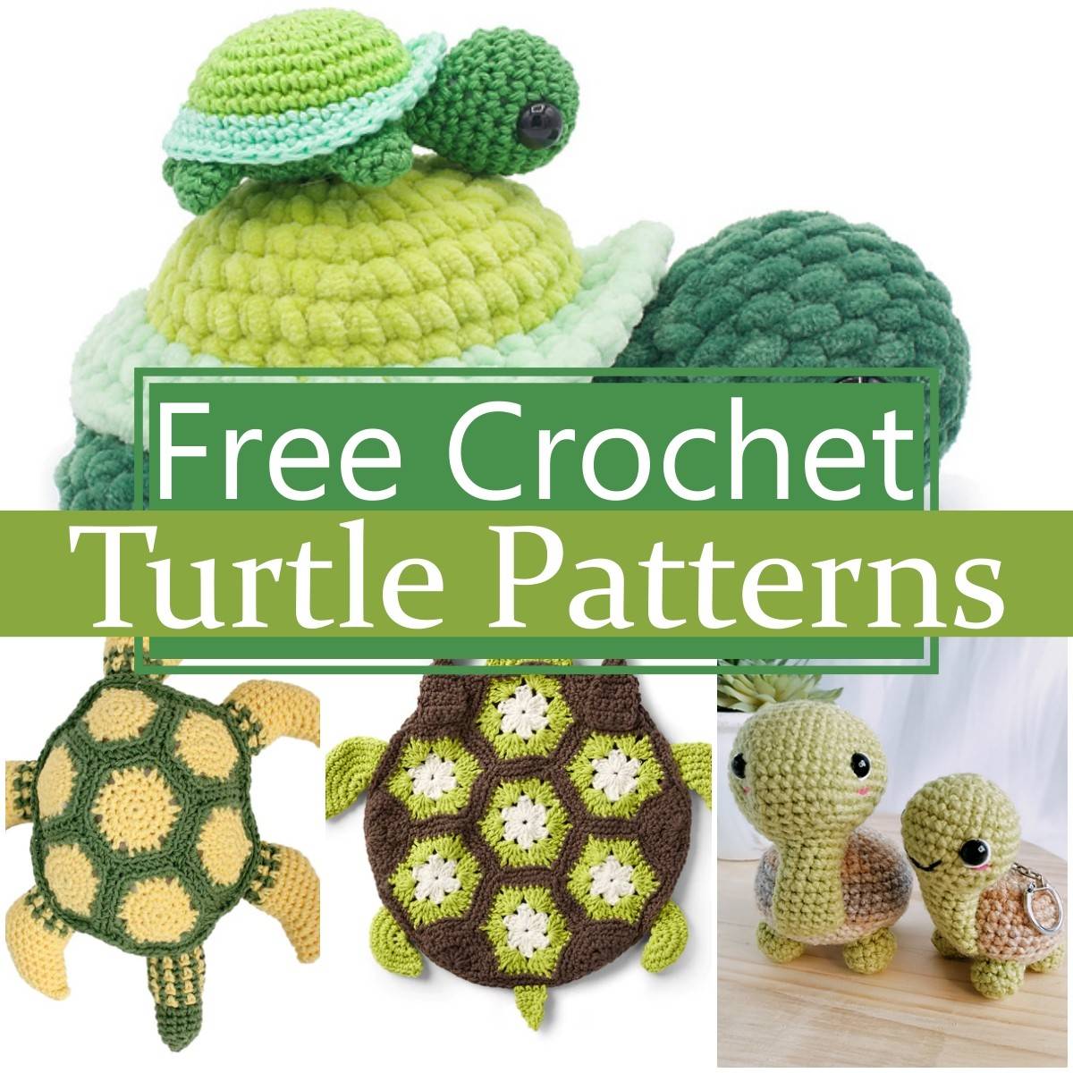 28 Crochet Turtle Applique Patterns Image