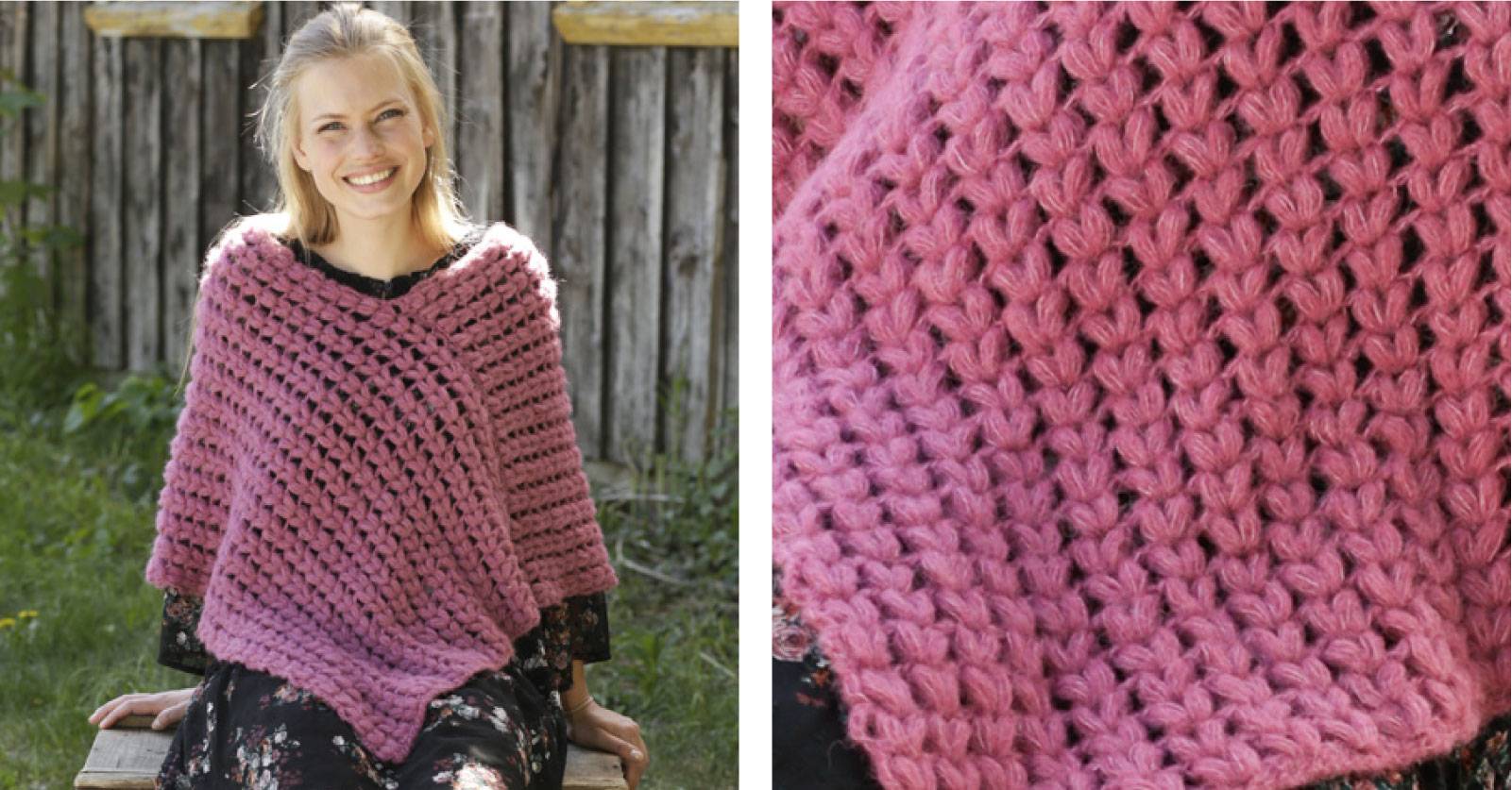 35 Easy Crochet Poncho Patterns Image