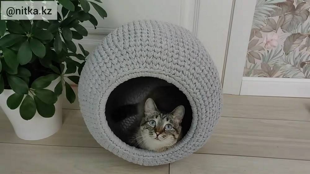 35 Crochet Cat House Patterns Image