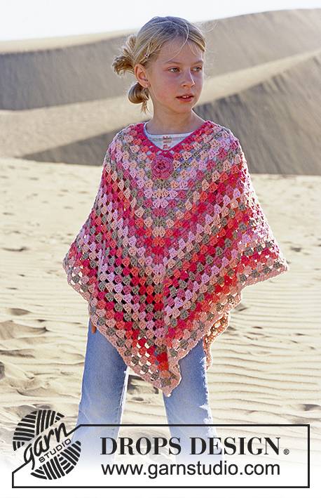 28 Child’s Poncho Crochet Patterns Image