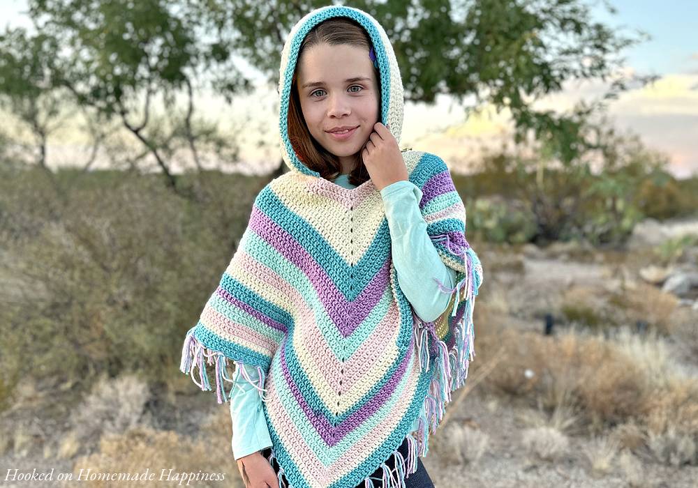 28 Child’s Poncho Crochet Patterns Image