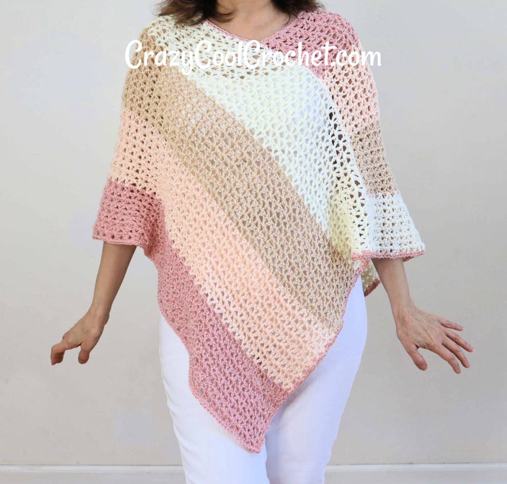 35 Easy Crochet Poncho Patterns Image