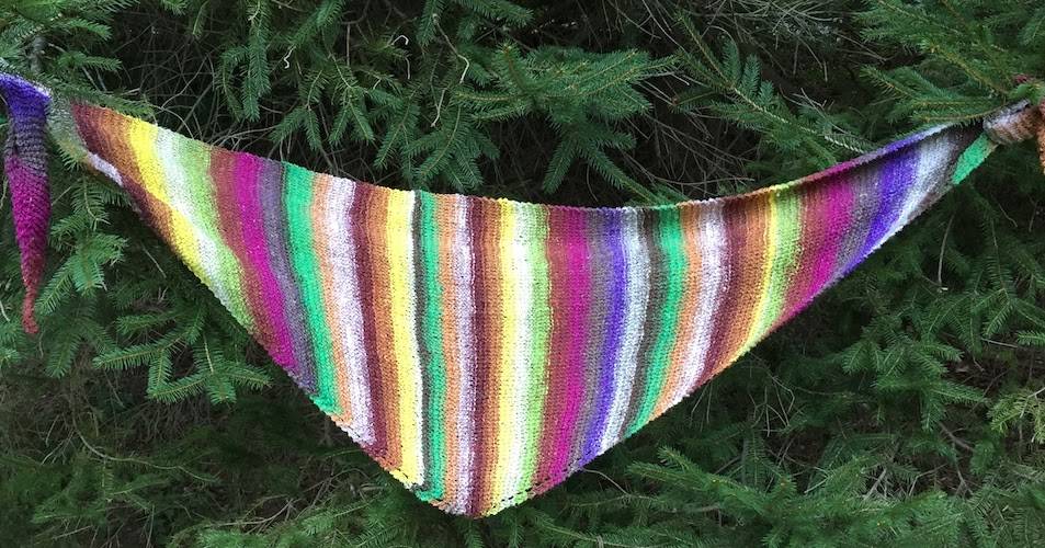 35 Easy Knitted Shawls Patterns Image