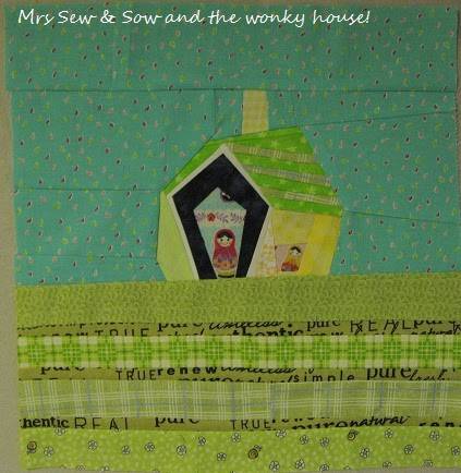 28 Wonky House Quilt Blocks Patterns Image