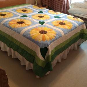 16 Sunflower Quilt Block Patterns Image