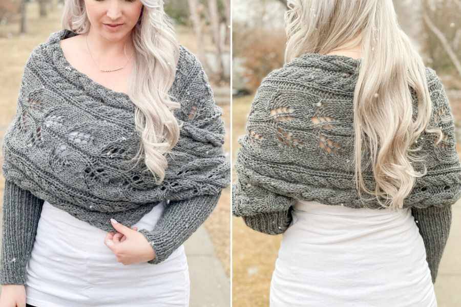 34 Scarf with Sleeves Knitting Patterns Image