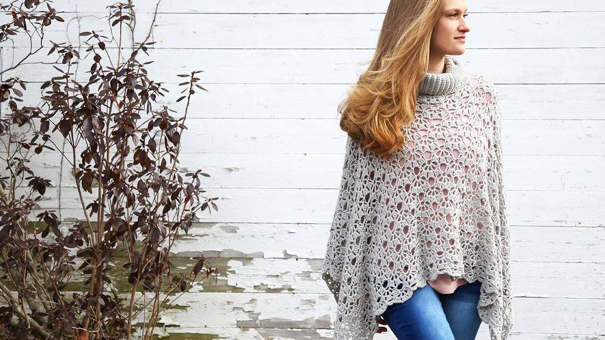 35 Easy Crochet Poncho Patterns Image