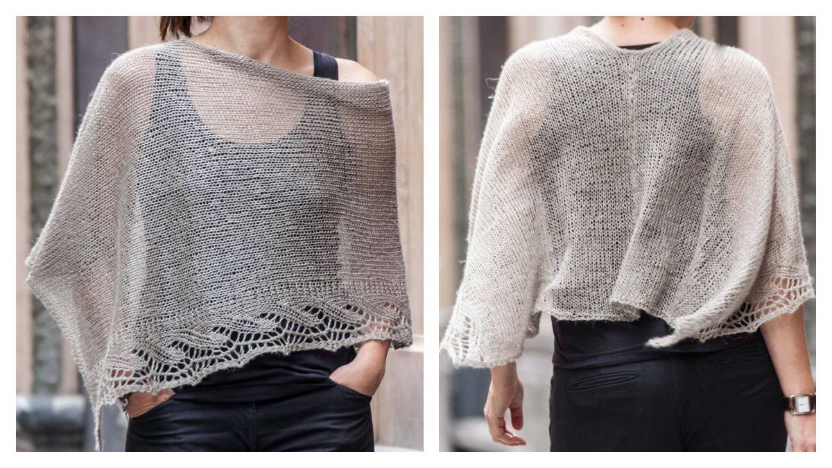 31 Poncho Knitting Patterns Image