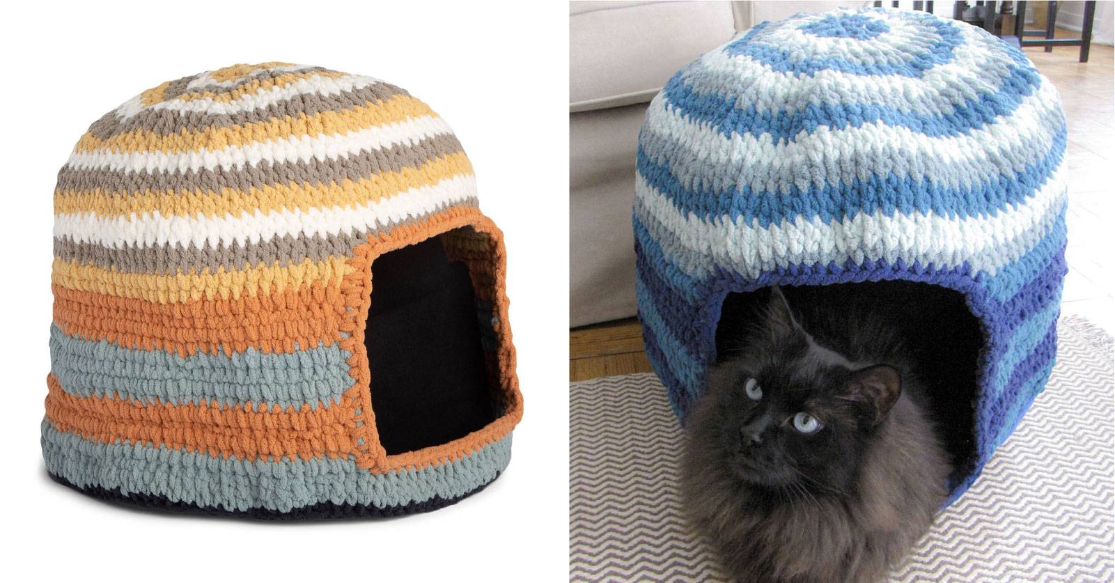 35 Crochet Cat House Patterns Image