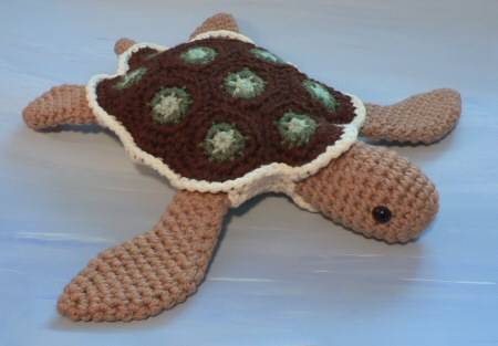 24 Big Turtle Crochet Patterns Image