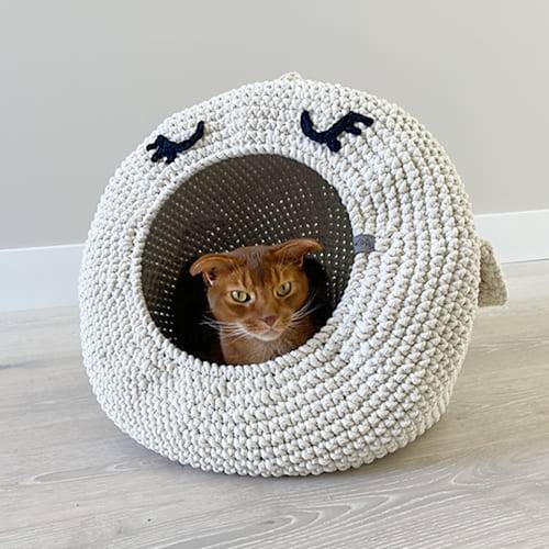 35 Crochet Cat House Patterns Image