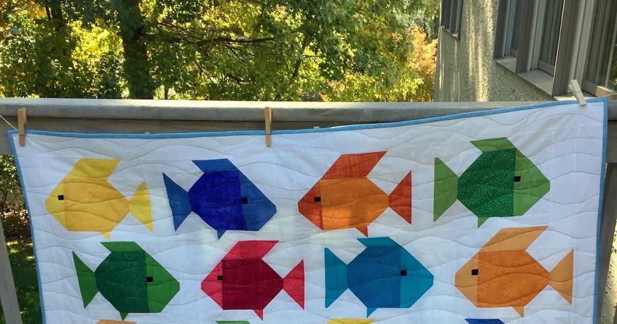 17 Paper Pieced Fish Quilt Patterns Image