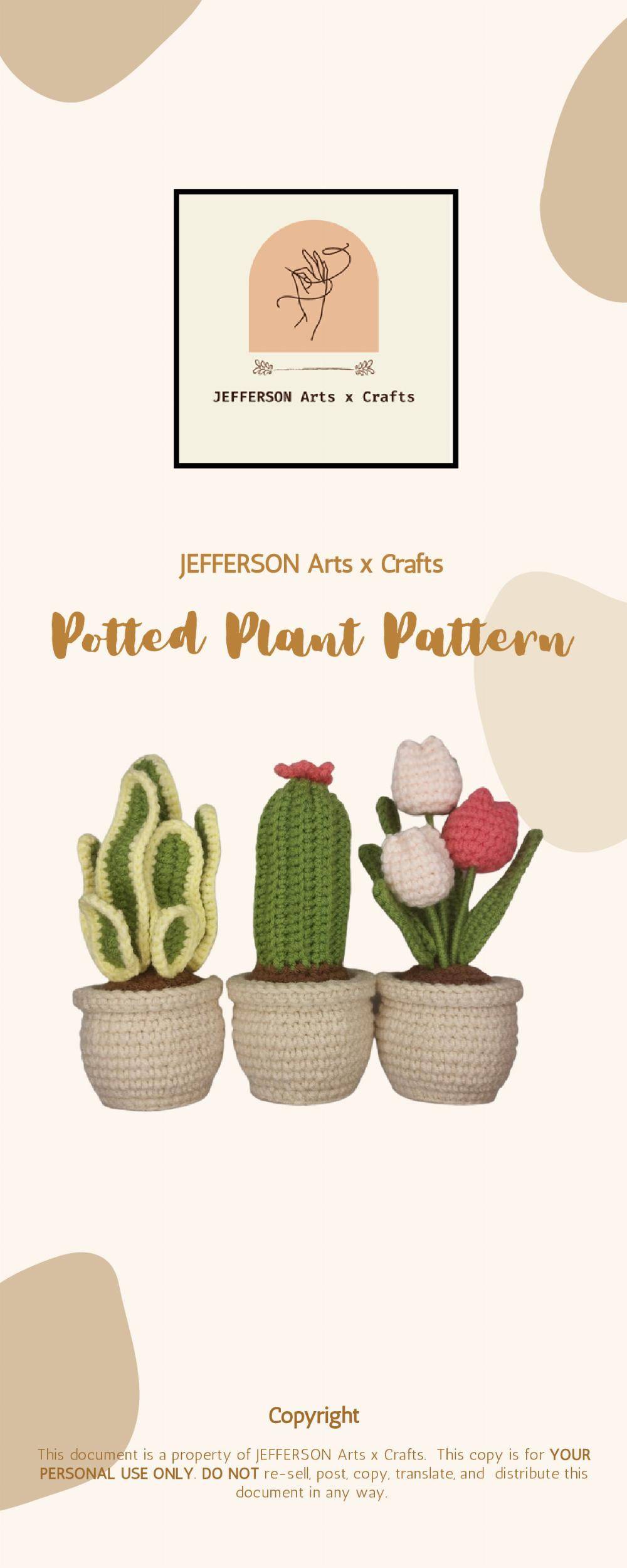 30 Crochet House Plants Patterns Image