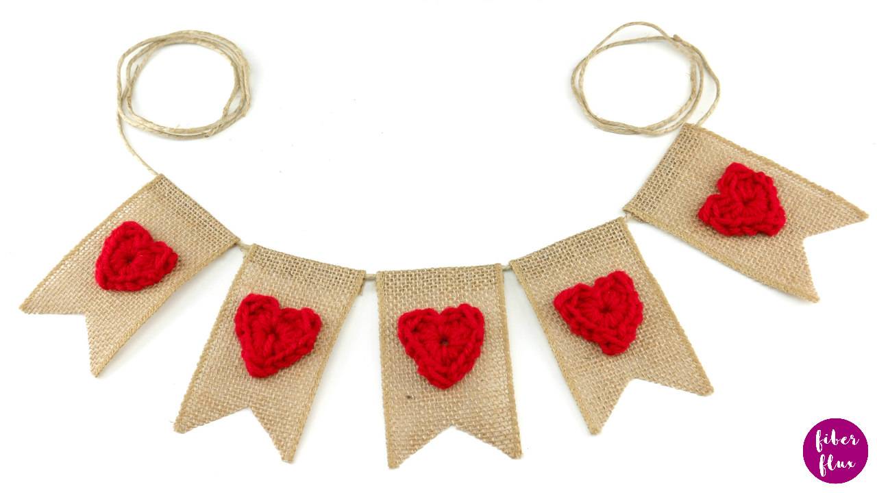 34 Valentines Day Crochet Garland Ideas Image