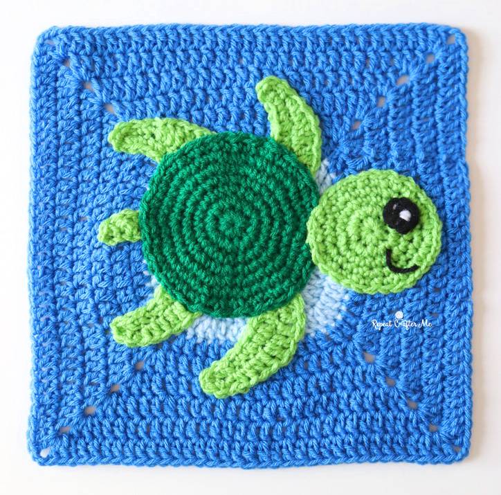 28 Crochet Turtle Applique Patterns Image