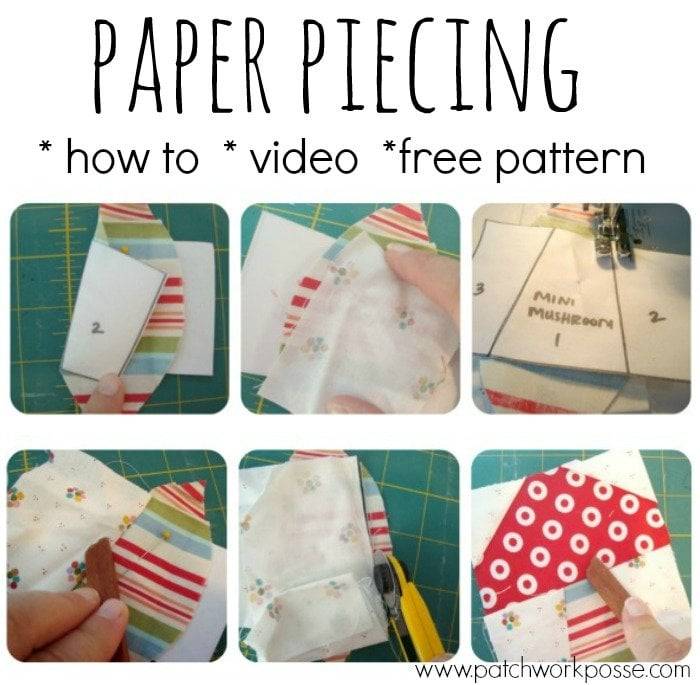 22 Paper Pieced Mini Quilts Patterns Image