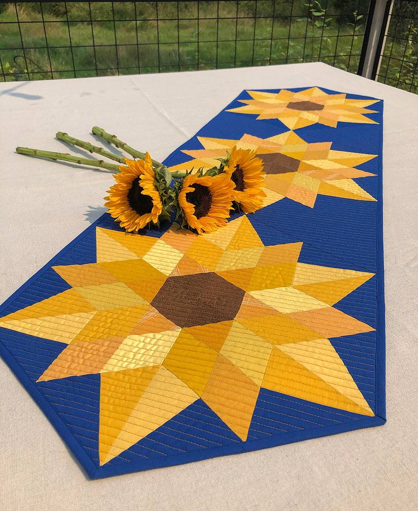 16 Sunflower Quilt Block Patterns Image