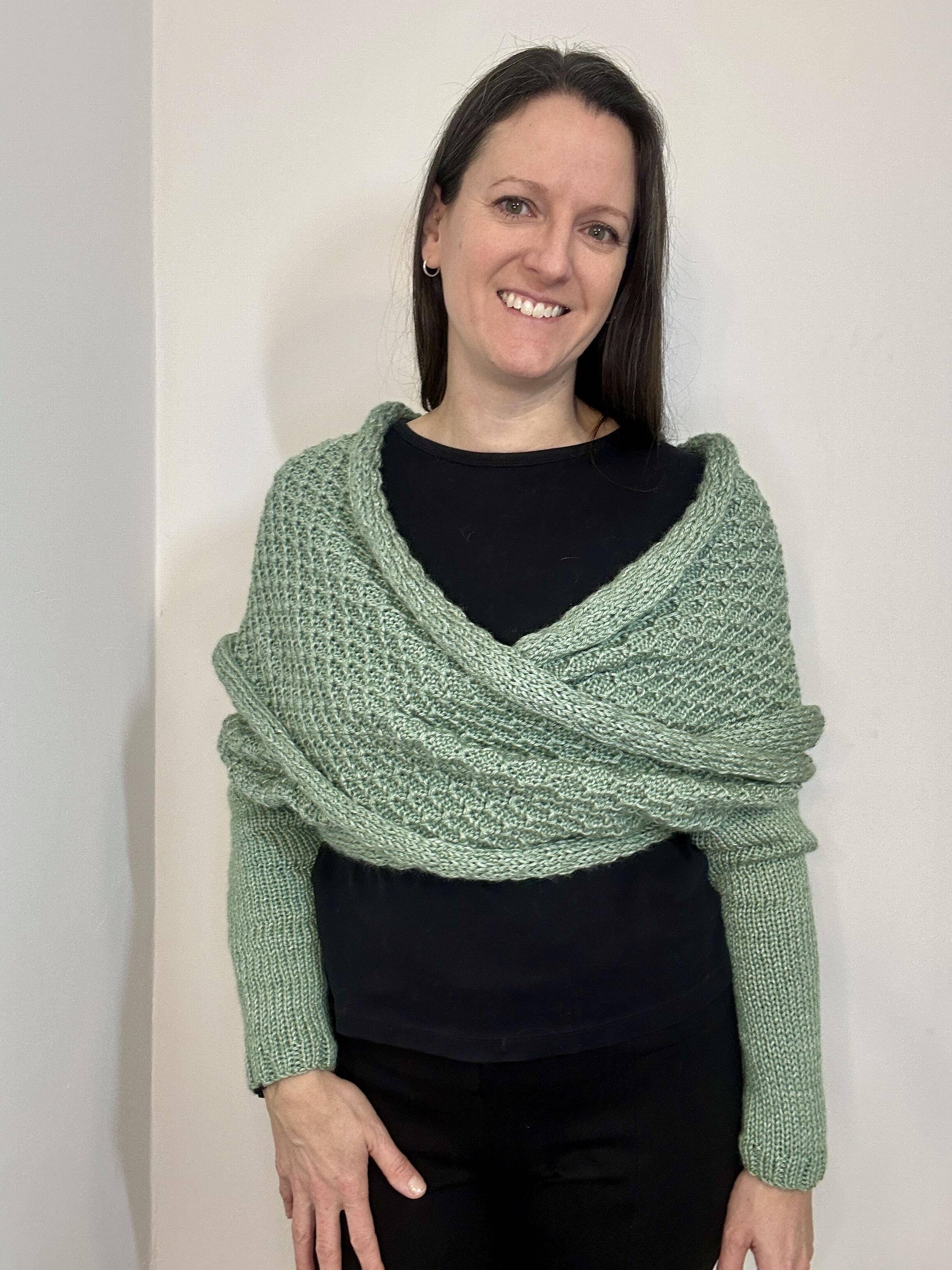 34 Scarf with Sleeves Knitting Patterns Image