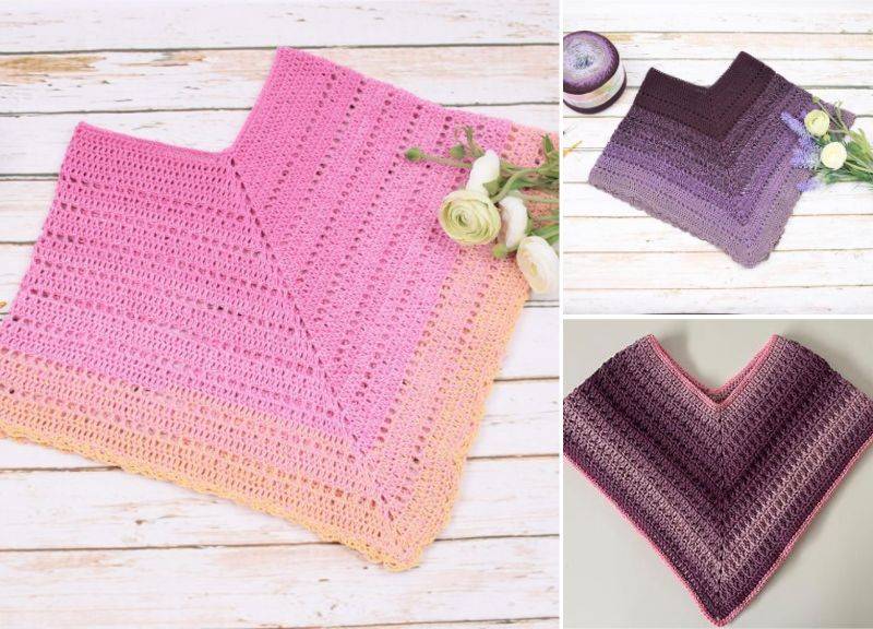 35 Easy Crochet Poncho Patterns Image