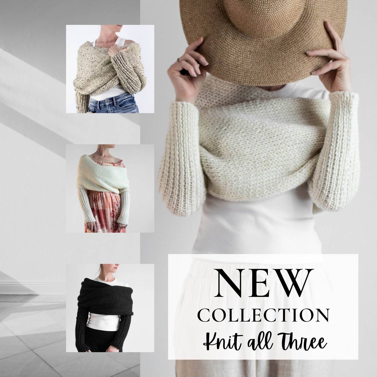 34 Scarf with Sleeves Knitting Patterns Image