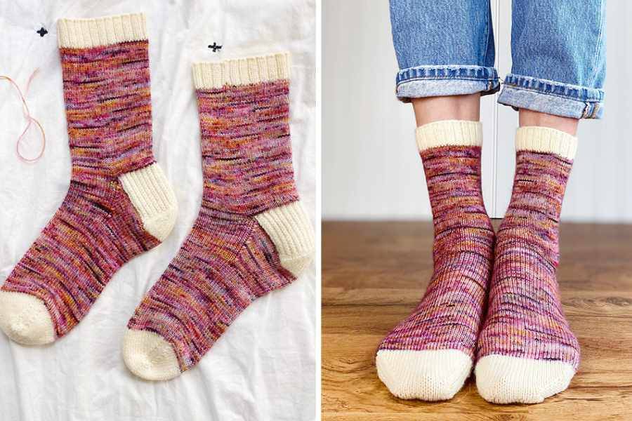 38 Boot Socks Knitting Patterns Image