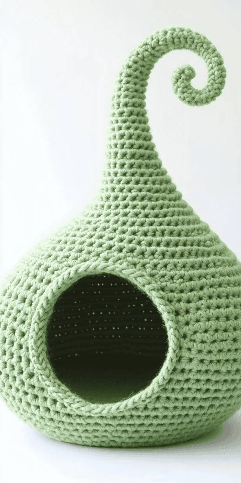 35 Crochet Cat House Patterns Image