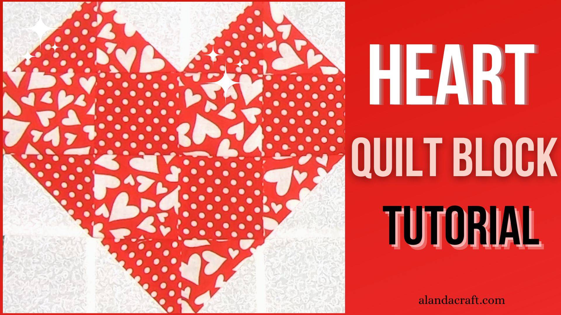 34 Heart Quilt Blocks Patterns Image