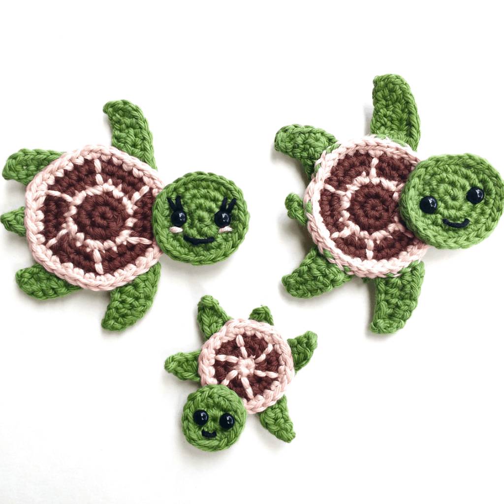 28 Crochet Turtle Applique Patterns Image