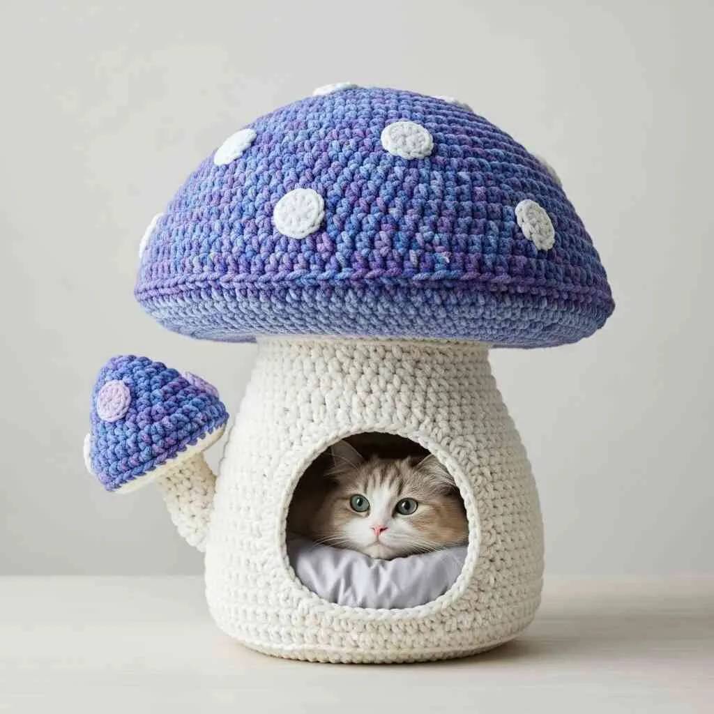 35 Crochet Cat House Patterns Image