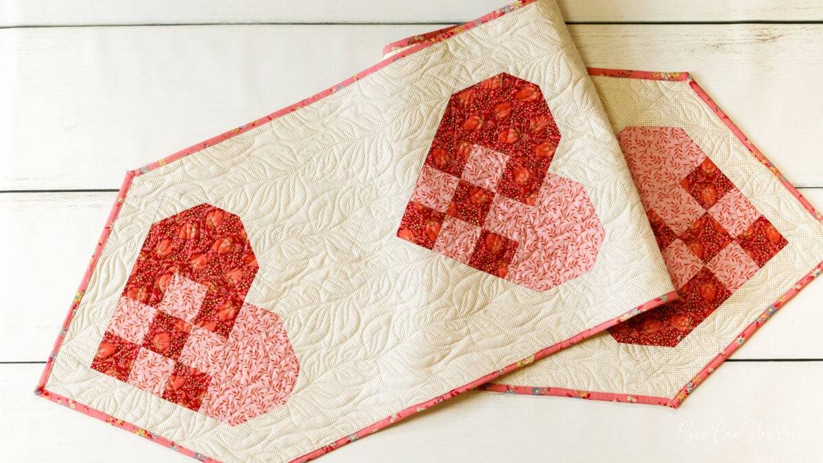 34 Heart Quilt Blocks Patterns Image