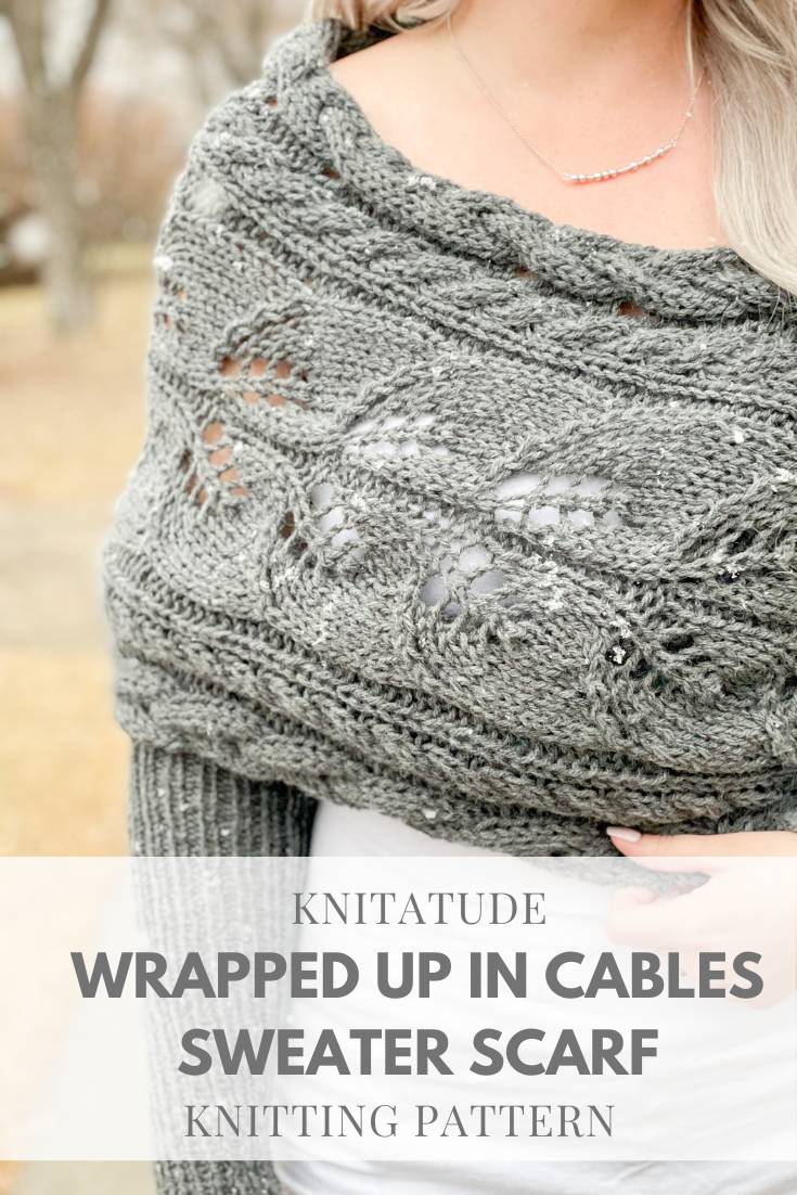 34 Scarf with Sleeves Knitting Patterns Image