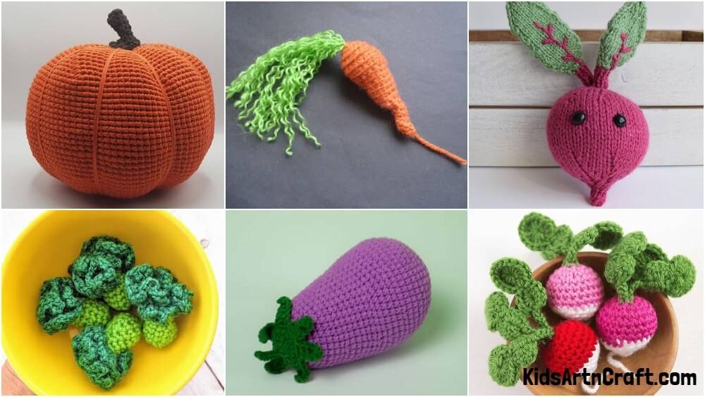 33 Amigurumi Vegetables Patterns Image