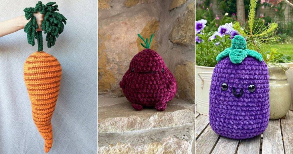 33 Amigurumi Vegetables Patterns Image