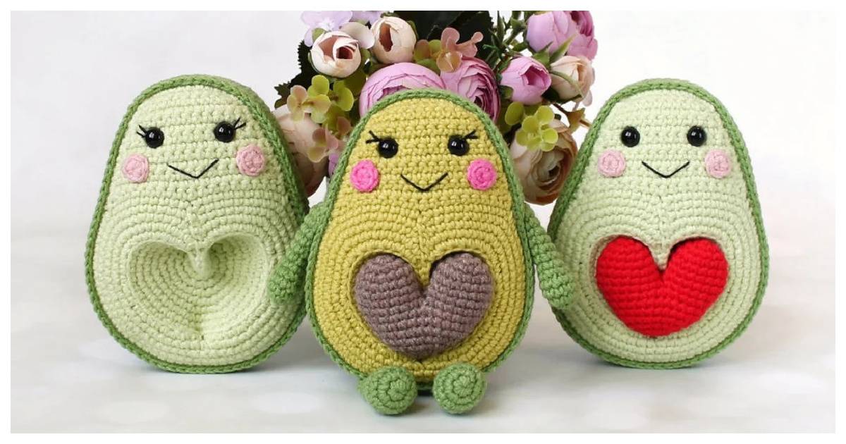 34 Crochet Avocado Patterns Image