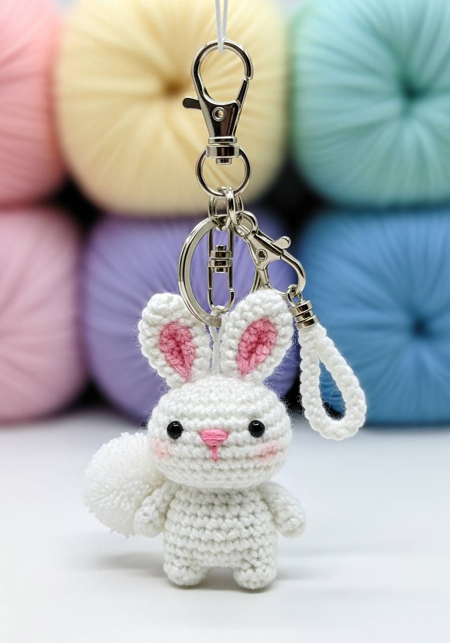 30 Crochet Easter Keychain Patterns Image