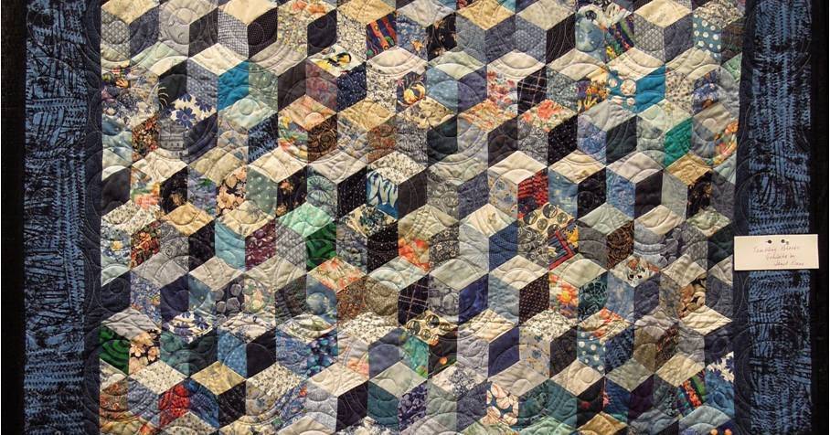 27 EPP Quilt Patterns Tumbling Blocks Image