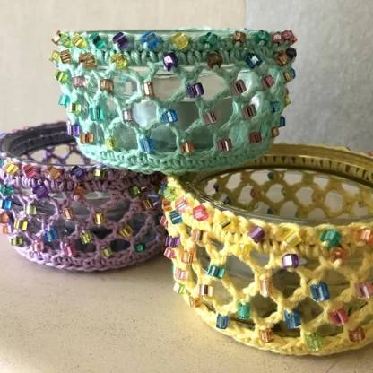 30 Crochet Tea Light Holder Patterns Image