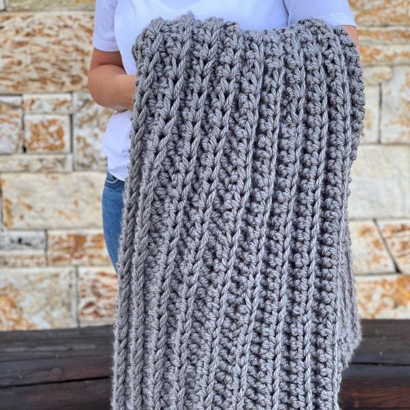 29 7 Weight Yarn Crochet Blanket Patterns Image