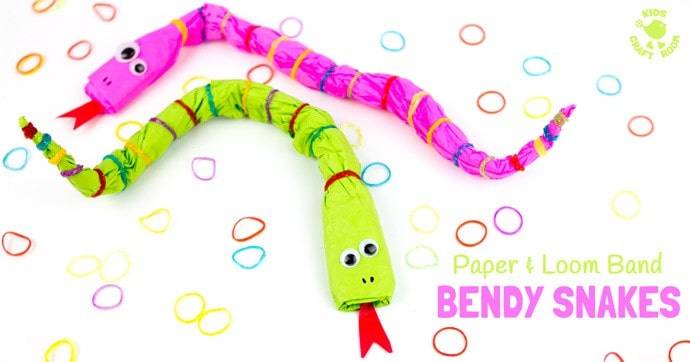 29 Snake Crafts for Kids Ideas Image