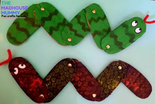 29 Snake Crafts for Kids Ideas Image