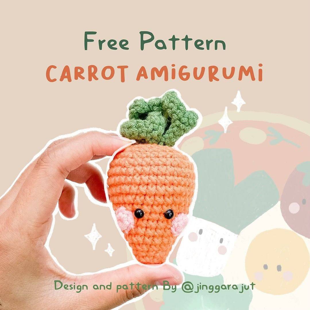 33 Amigurumi Vegetables Patterns Image