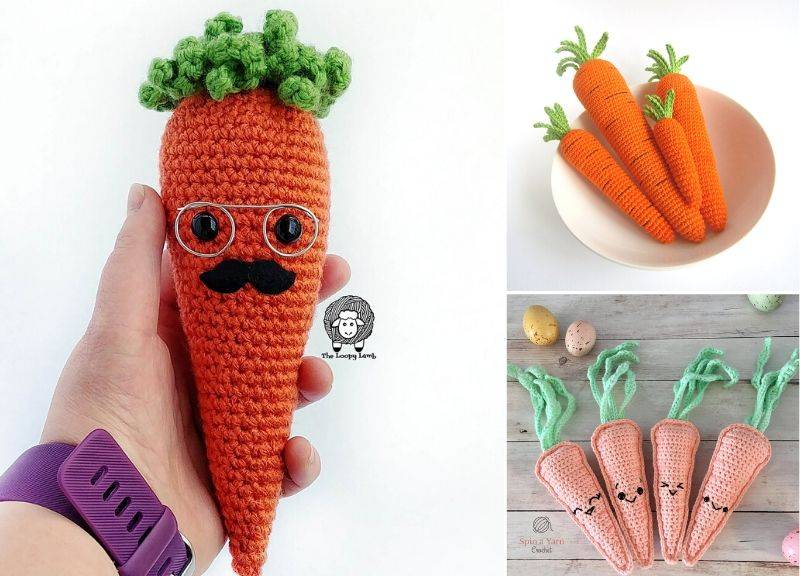 34 Crochet Vegetable Patterns Image