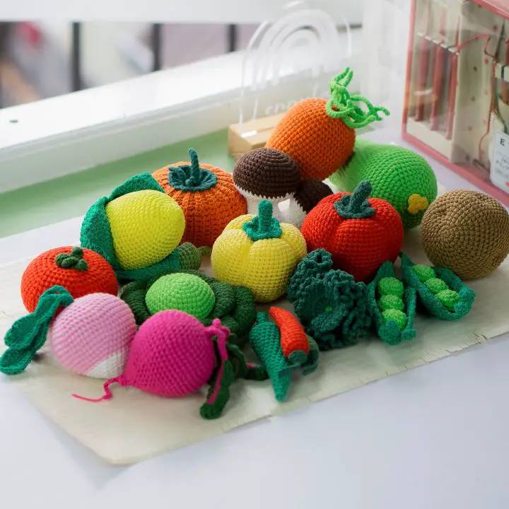 33 Amigurumi Vegetables Patterns Image