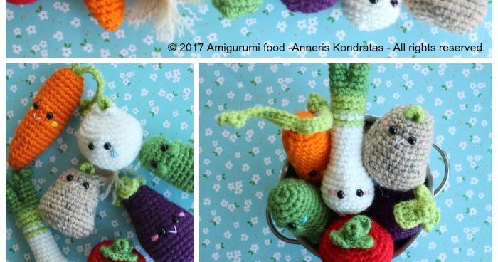 33 Amigurumi Vegetables Patterns Image