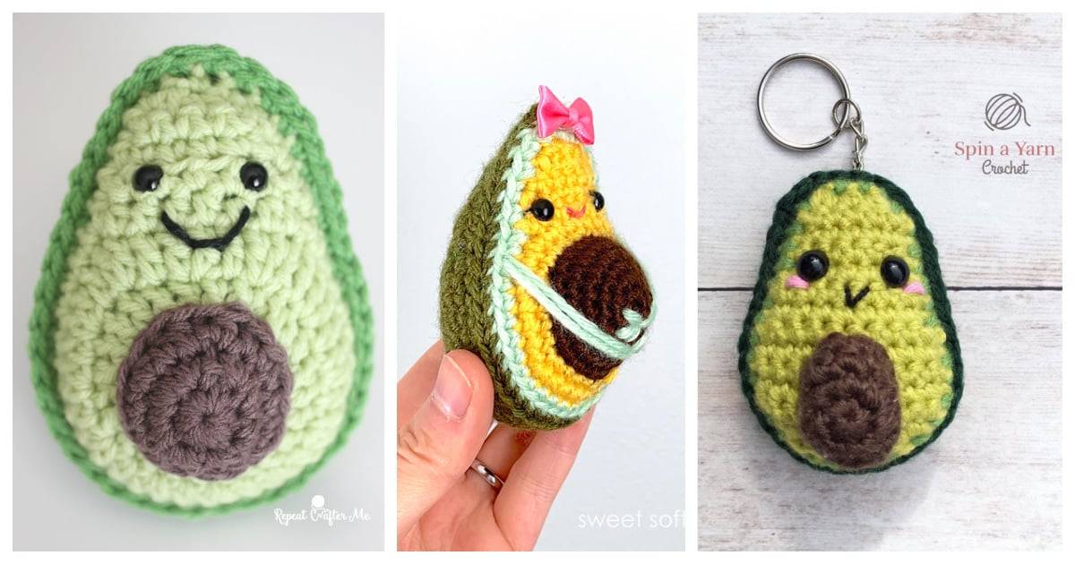 34 Crochet Avocado Patterns Image