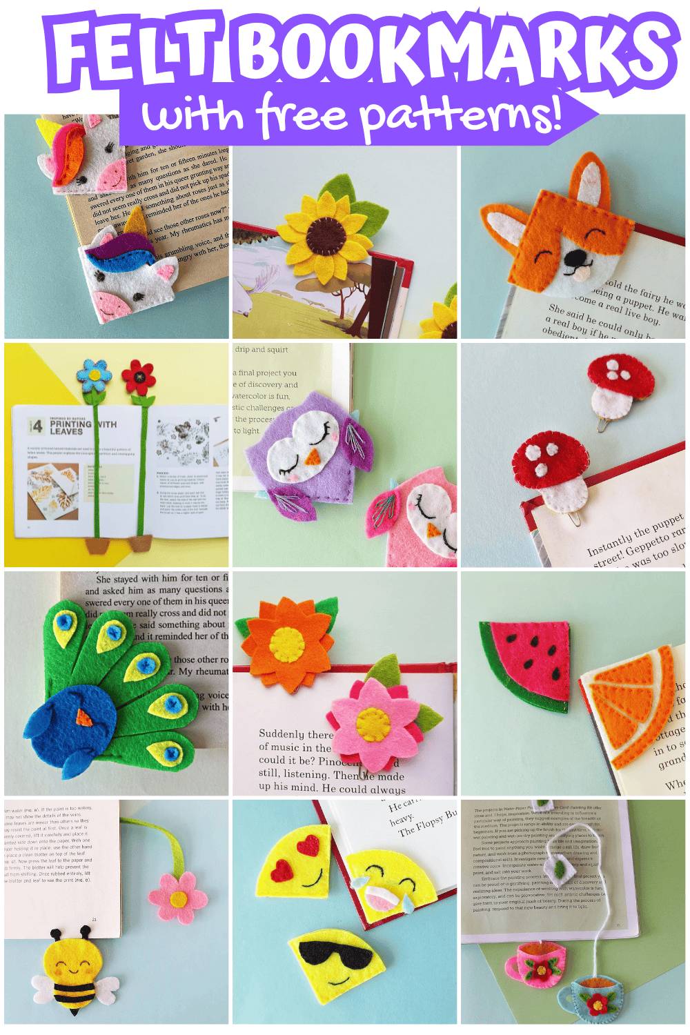 36 Sewing Felt Projects for Beginners Image
