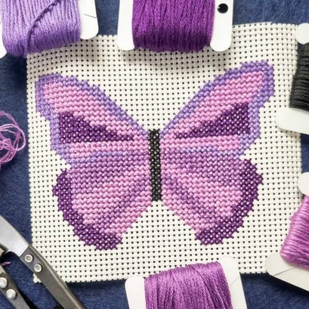 17 Butterfly Cross Stitch Patterns Image